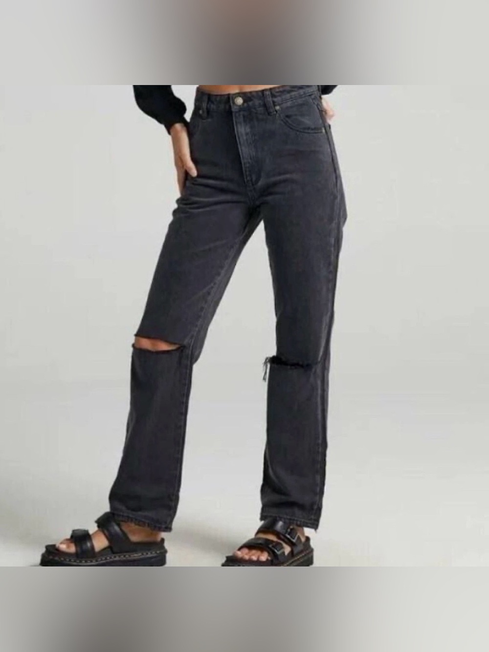 ROLLÁ'S washed black
ORIGINAL
HIGH RISE STRAIGHT size 27